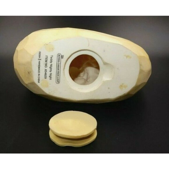 Baby Boyd's "Teddy Night Night" Coin Bank Figure (Baby Teddy on Moon) 2004 - Picture 10 of 11